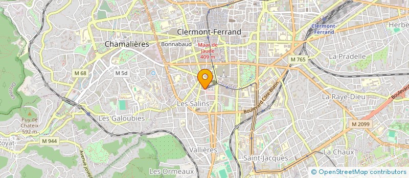 localisation de l'entreprise AGATHIMMO  COURNON-D'AUVERGNE