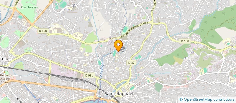 localisation de l'entreprise AGATHONIS PLONGEE  SAINT RAPHAEL