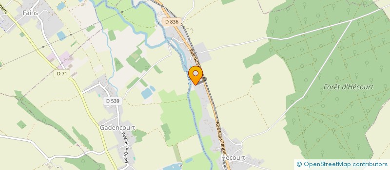 localisation de l'entreprise AGATHOR  HECOURT