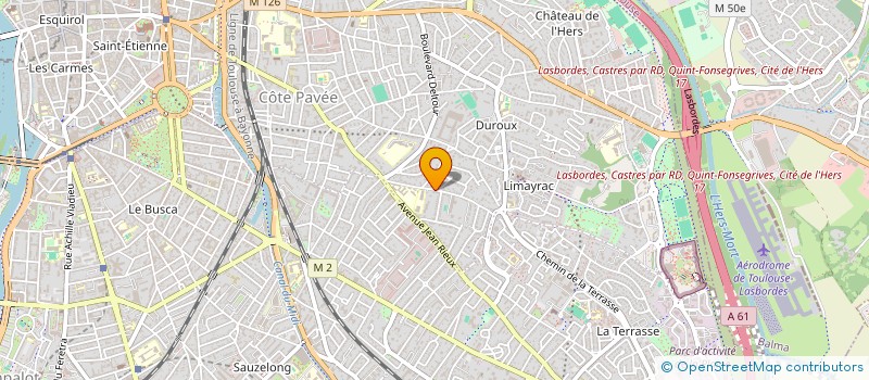 localisation de l'entreprise AGATHOS EQUITY  TOULOUSE