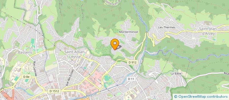 localisation de l'entreprise AGAUPA  SAINT-ALBAN-LEYSSE