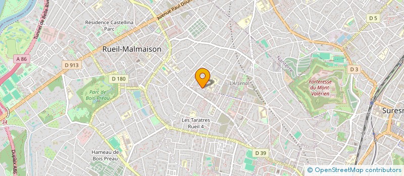 localisation de l'entreprise AGAV à RUEIL-MALMAISON