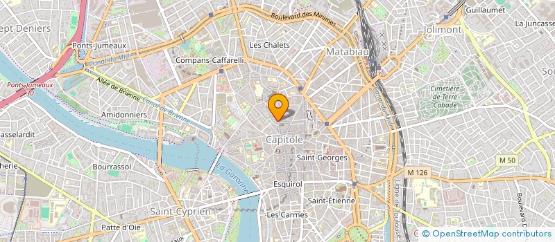 localisation de l'entreprise AGAVAL à TOULOUSE