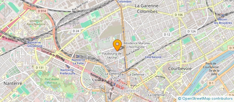 localisation de l'entreprise AGAVE JOHN  COURBEVOIE