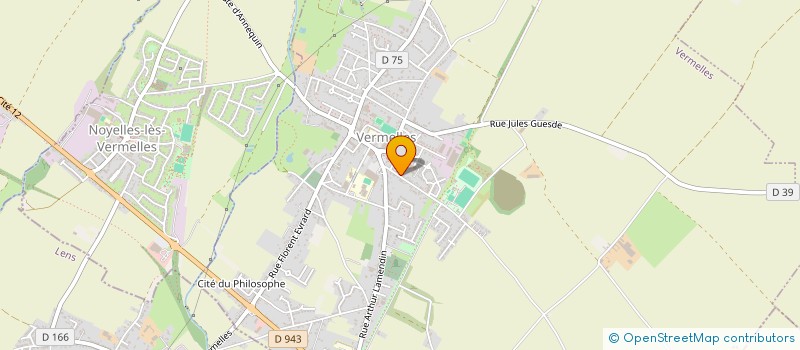 localisation de l'entreprise AGAVIC  VERMELLES