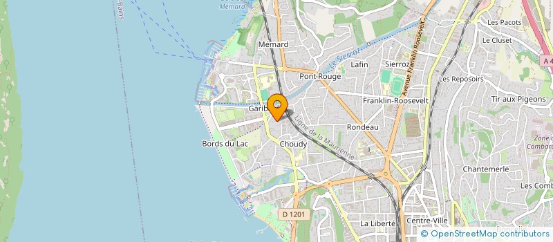 localisation de l'entreprise AGAVIR  AIX-LES-BAINS