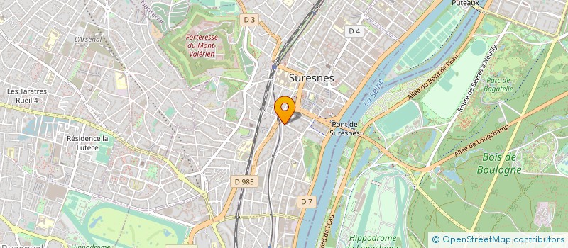 localisation de l'entreprise AGAY à SURESNES
