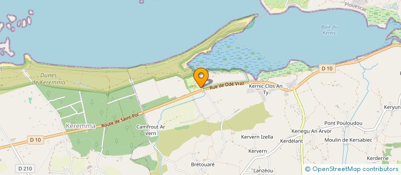 localisation de l'entreprise AGAYO 29  PLOUNEVEZ-LOCHRIST