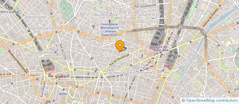 localisation de l'entreprise AGB à PARIS