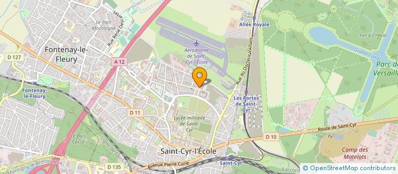 localisation de l'entreprise AGB à SAINT-CYR-L'ECOLE