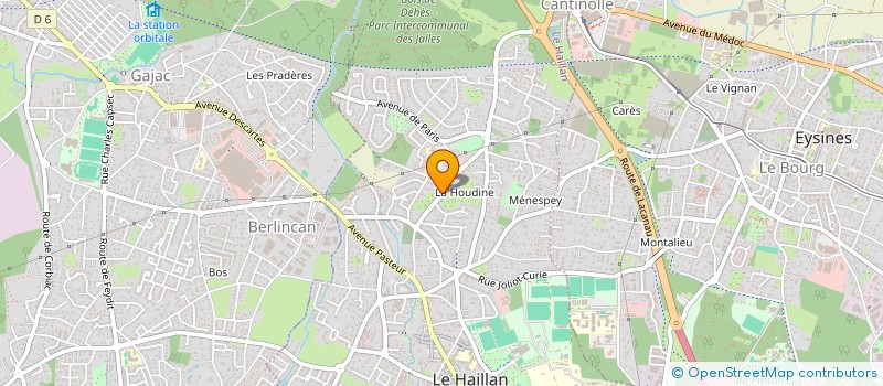 localisation de l'entreprise AGB CONSEIL à LE HAILLAN
