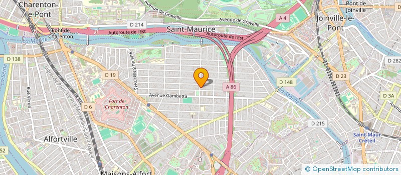 localisation de l'entreprise AGB CONSEIL & CO  MAISONS-ALFORT