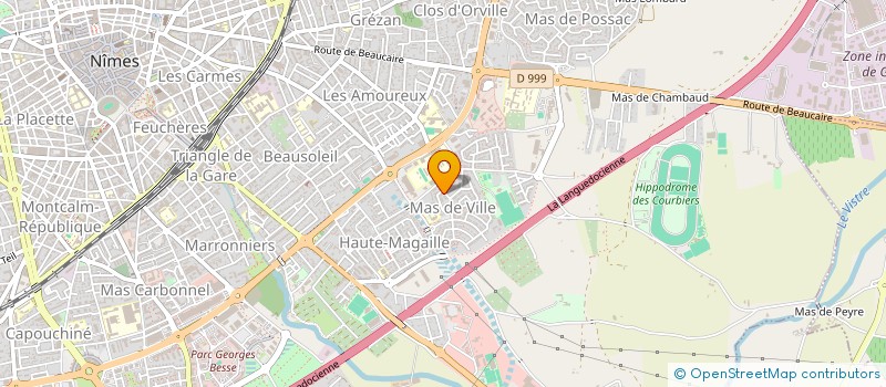 localisation de l'entreprise AGBO  NIMES