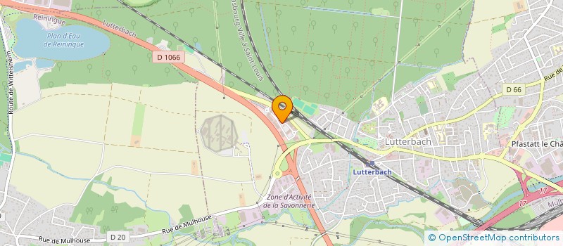 localisation de l'entreprise AGBRIQ IMMO  LUTTERBACH