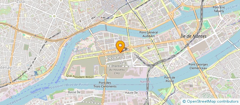 localisation de l'entreprise AGBS IMMO  NANTES