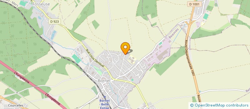 localisation de l'entreprise AGBT-TCE  BORNEL