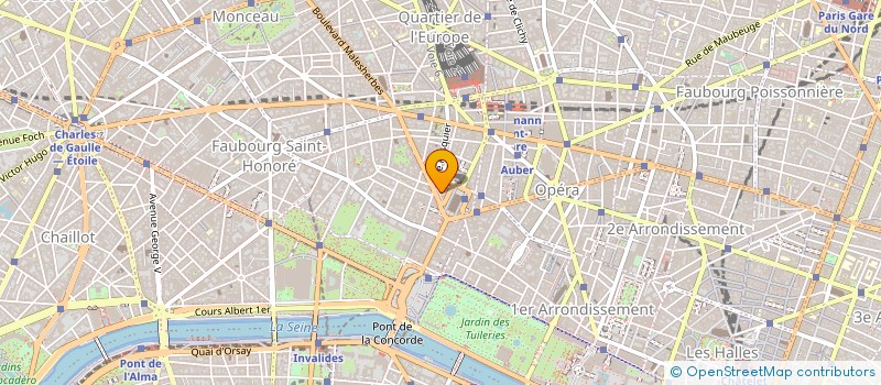 localisation de l'entreprise AGC à PARIS