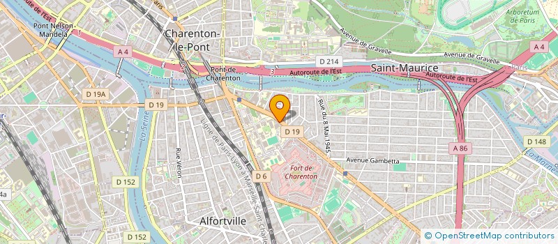 localisation de l'entreprise AGC à MAISONS-ALFORT