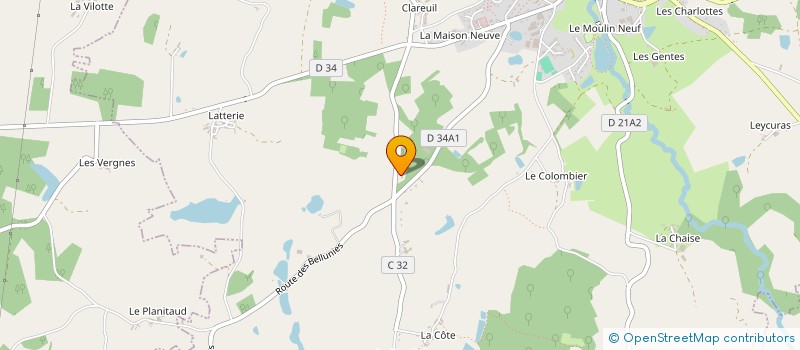 localisation de l'entreprise AGC  SAINT-LAURENT-SUR-GORRE