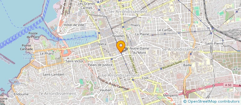 localisation de l'entreprise AGC DISTRIBUTION à MARSEILLE