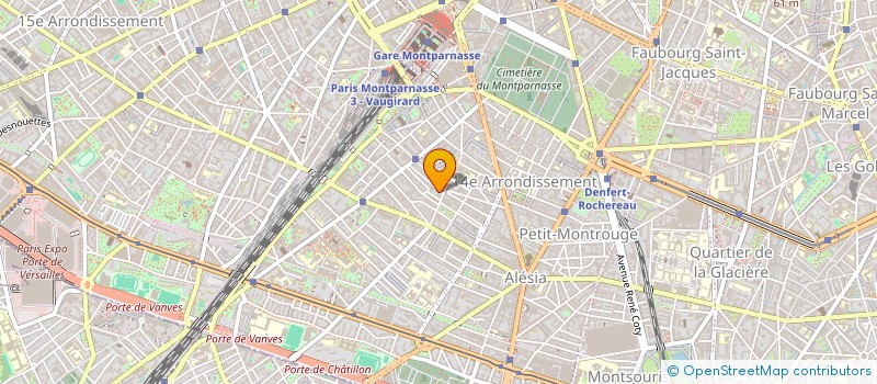 localisation de l'entreprise AGC FINANCES  PARIS