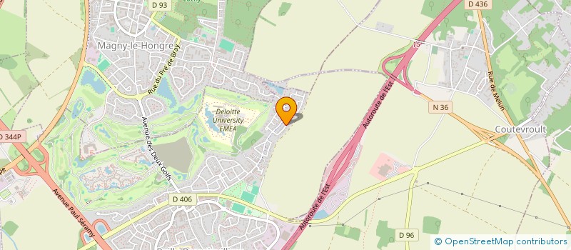 localisation de l'entreprise AGC IMMO PRO  BAILLY-ROMAINVILLIERS