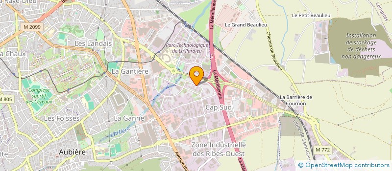 localisation de l'entreprise AGC PUY-DE-DOME AVENIR à AUBIERE