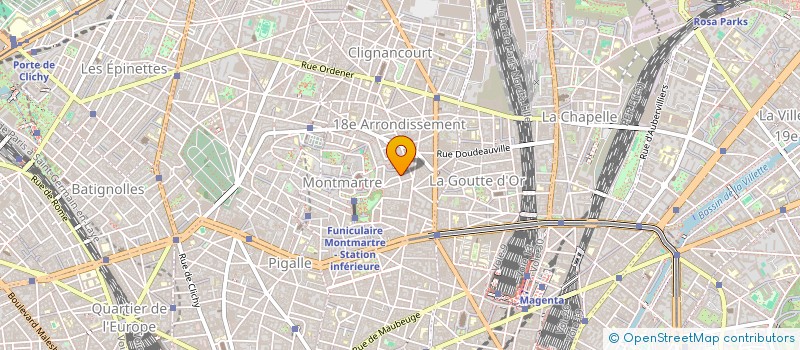 localisation de l'entreprise AGC SCI  PARIS