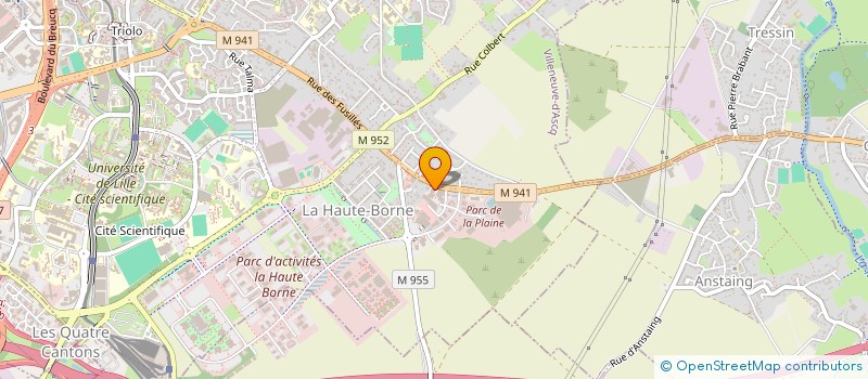 localisation de l'entreprise AGCC SERVICES à VILLENEUVE-D'ASCQ