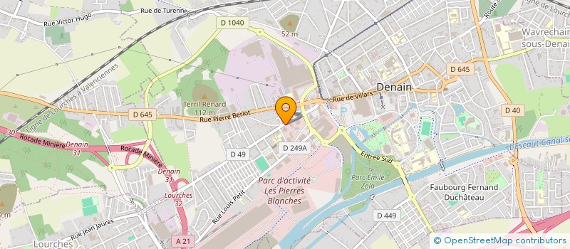 localisation de l'entreprise AGCE AIDE, COACHING PERSONNE à DENAIN