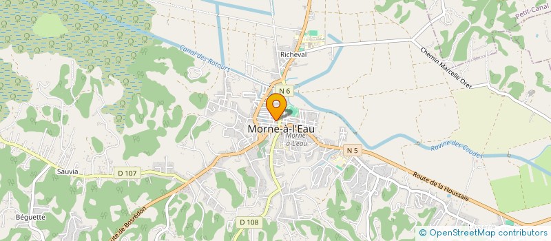 localisation de l'entreprise AGCE ANIMATION DEVOLOPPEMENT SOCIAL à MORNE-A-L'EAU