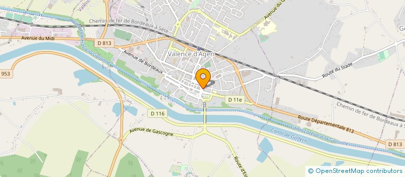 localisation de l'entreprise AGCE ARCHITECTURE D MEDALE - R LABOUP à VALENCE