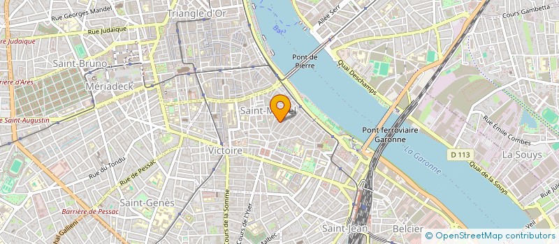 localisation de l'entreprise AGCE AUSONNE AQUIT GEN NETTOYAG ENTRETIE à BORDEAUX