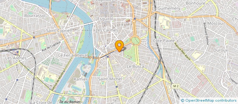localisation de l'entreprise AGCE CAMI CONSULTING AGENCEMENTS MARKETI à TOULOUSE