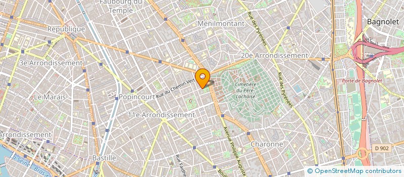 localisation de l'entreprise AGCE DEVELOP RELATIONS INTERCULTURELLES à PARIS