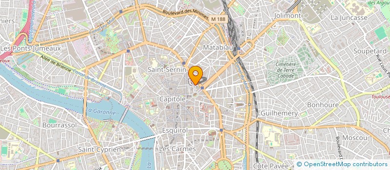 localisation de l'entreprise AGCE EUR DE SECURITE ET SCE à TOULOUSE
