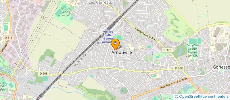 localisation de l'entreprise AGCE FR POUR LES ECONOMIES D'ENERGIES à ARNOUVILLE