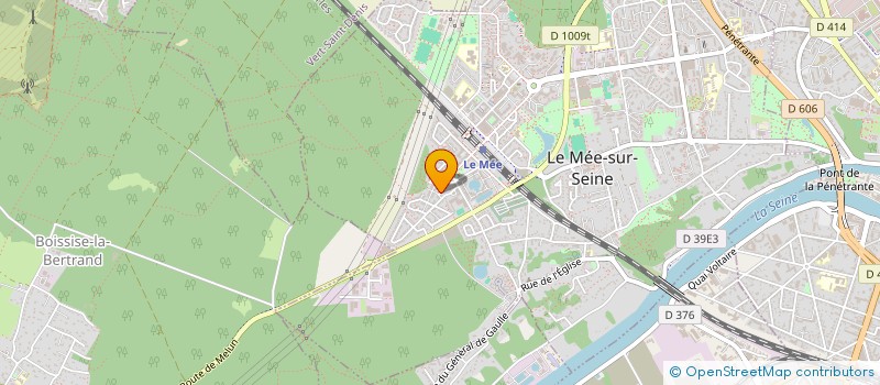 localisation de l'entreprise AGCE GENERALE SURVEIL ET SECURITE PRIVE  LE MEE-SUR-SEINE