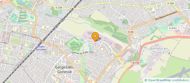 localisation de l'entreprise AGCE INFORMATIONS DIFFUSIONS EQUIP TECH à GARGES-LES-GONESSE