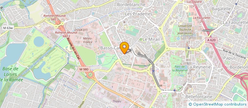 localisation de l'entreprise AGCE PROMOTION E-MEDIAS COMMUNICATION à TOULOUSE