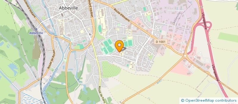 localisation de l'entreprise AGCE SERVICES à ABBEVILLE