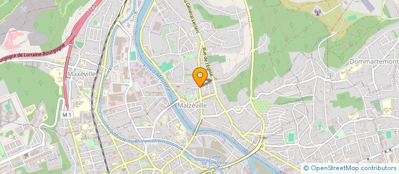 localisation de l'entreprise AGCE TECH TELECOM INGENIERIE SCE à MALZEVILLE