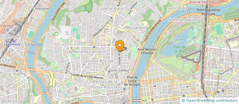 localisation de l'entreprise AGCHEM DMV à LYON 4EME