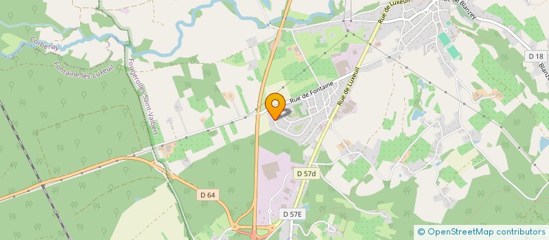 localisation de l'entreprise AGCJ  FOUGEROLLES-SAINT-VALBERT