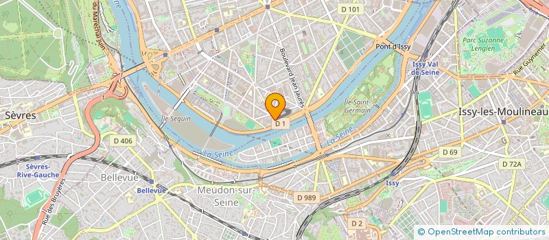 localisation de l'entreprise AGCK à BOULOGNE-BILLANCOURT