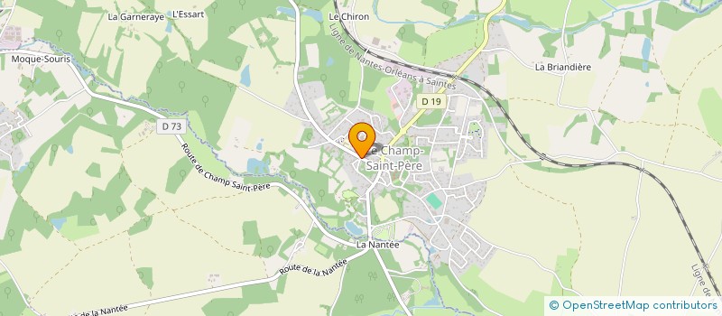 localisation de l'entreprise AGCLSH  LE CHAMP-SAINT-PERE