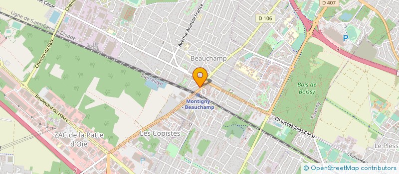 localisation de l'entreprise AGCM  CORMEILLES-EN-PARISIS