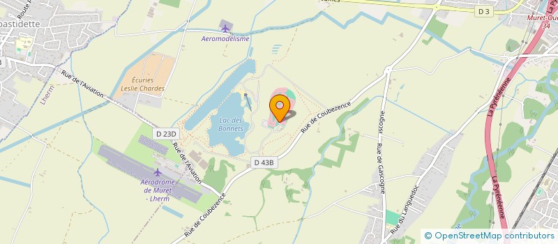 localisation de l'entreprise AGCO  SAINT-LYS