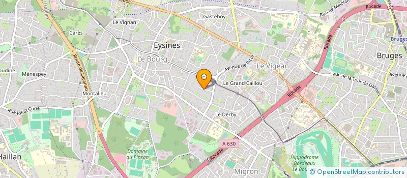 localisation de l'entreprise AGCO PHARMA  EYSINES