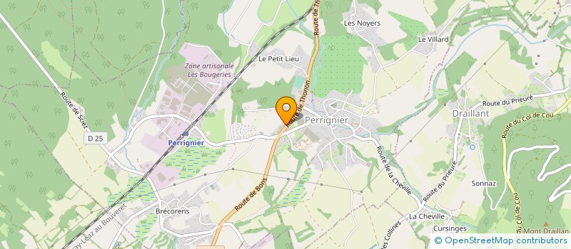 localisation de l'entreprise AGD DEREMBLE  PERRIGNIER